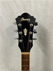 Ibanez AEL10LE-BK-14-02 Left-Handed Acoustic-Electric Guitar